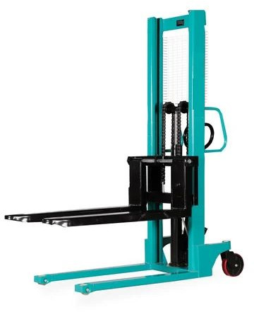 Semi electric stacker for material handling