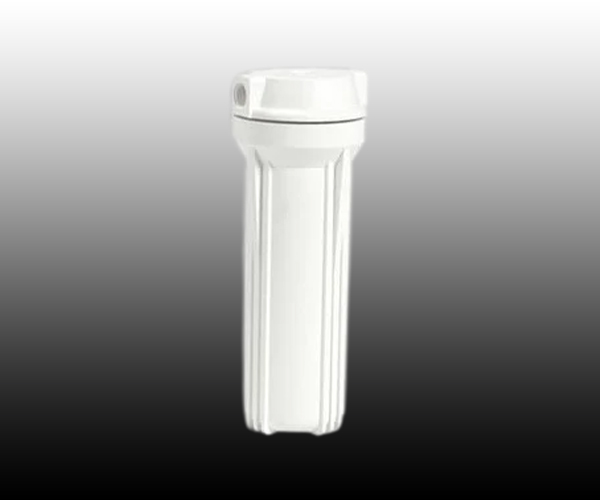 White Filter Housing